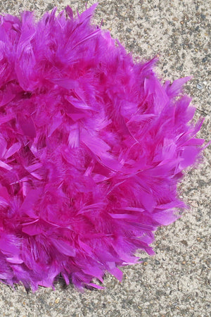 Chandelle Feather Boa - Purple