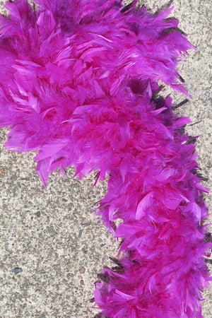 Chandelle Feather Boa - Purple