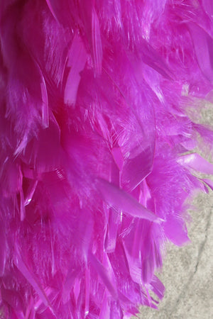 Chandelle Feather Boa - Purple