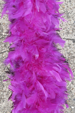 Chandelle Feather Boa - Purple